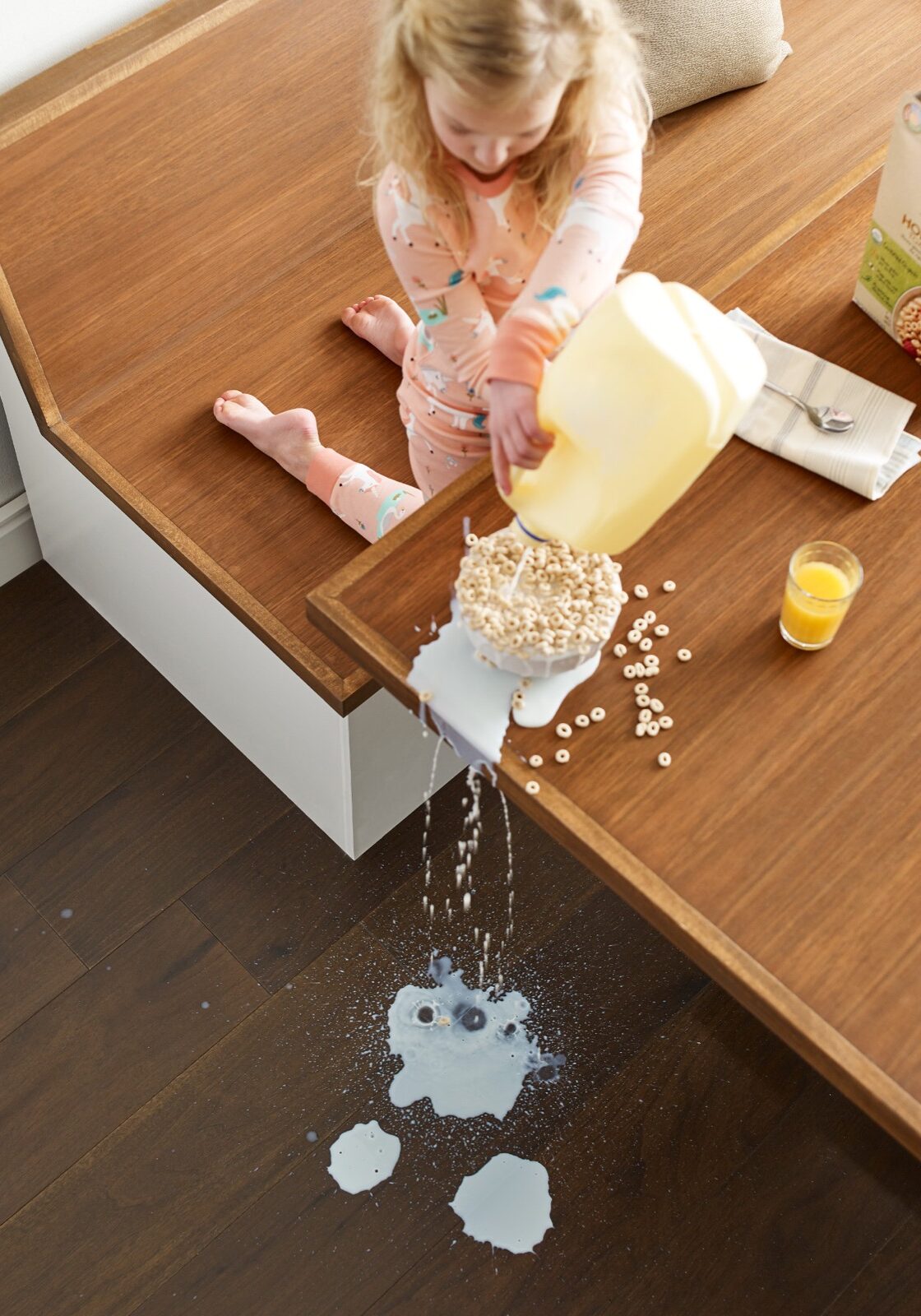 Milk spill cleaning | Floor to Ceiling Ottumwa